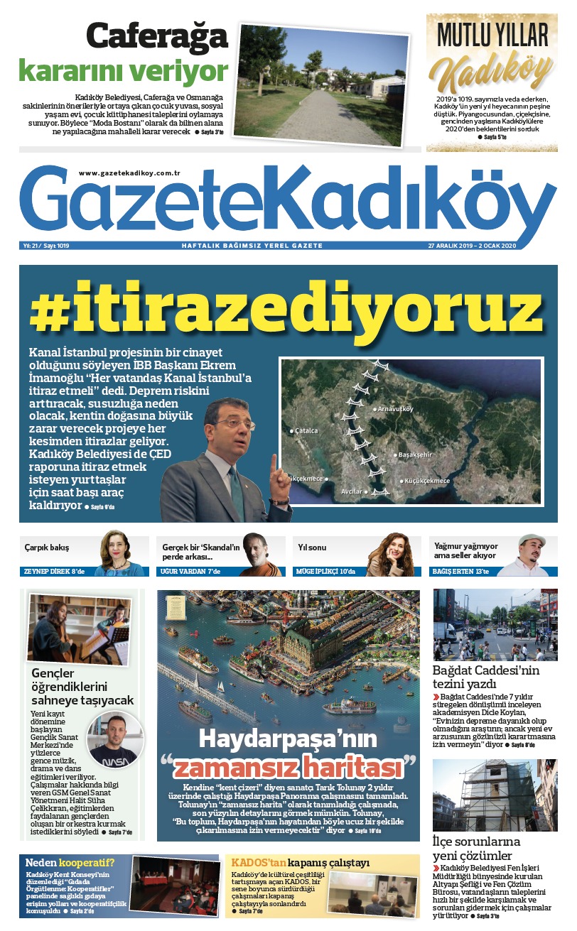 Gazete Kadıköy - 1019. Sayı